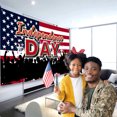 thumbnail image 4 of Meitianfacai Independence Day Decorations Congratulations Independence Day Banner Holiday Party Decorations Hanging Flags Patriotic Decorations Photo Backdrops, 4 of 7
