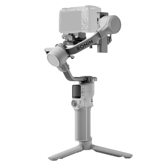 DJI RS 4 Mini, Stabilisateur de Cardan pour Appareil Photo Canon/Sony/Panasonic/Nikon/Fujifilm, Verrous d'Axe Auto, Charge Maximale de 2 Kg/4,4 Lb, Suivi Intelligent, Cardan pour Appareil Photo, Prise de Vue Verticale Native