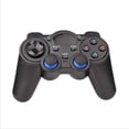 thumbnail image 2 of USB Wireless Gaming Controller Gamepad for PC/Laptop Computer(Windows XP/7/8/10) & PS3 & Android & Steam - [Black] (black), 2 of 6