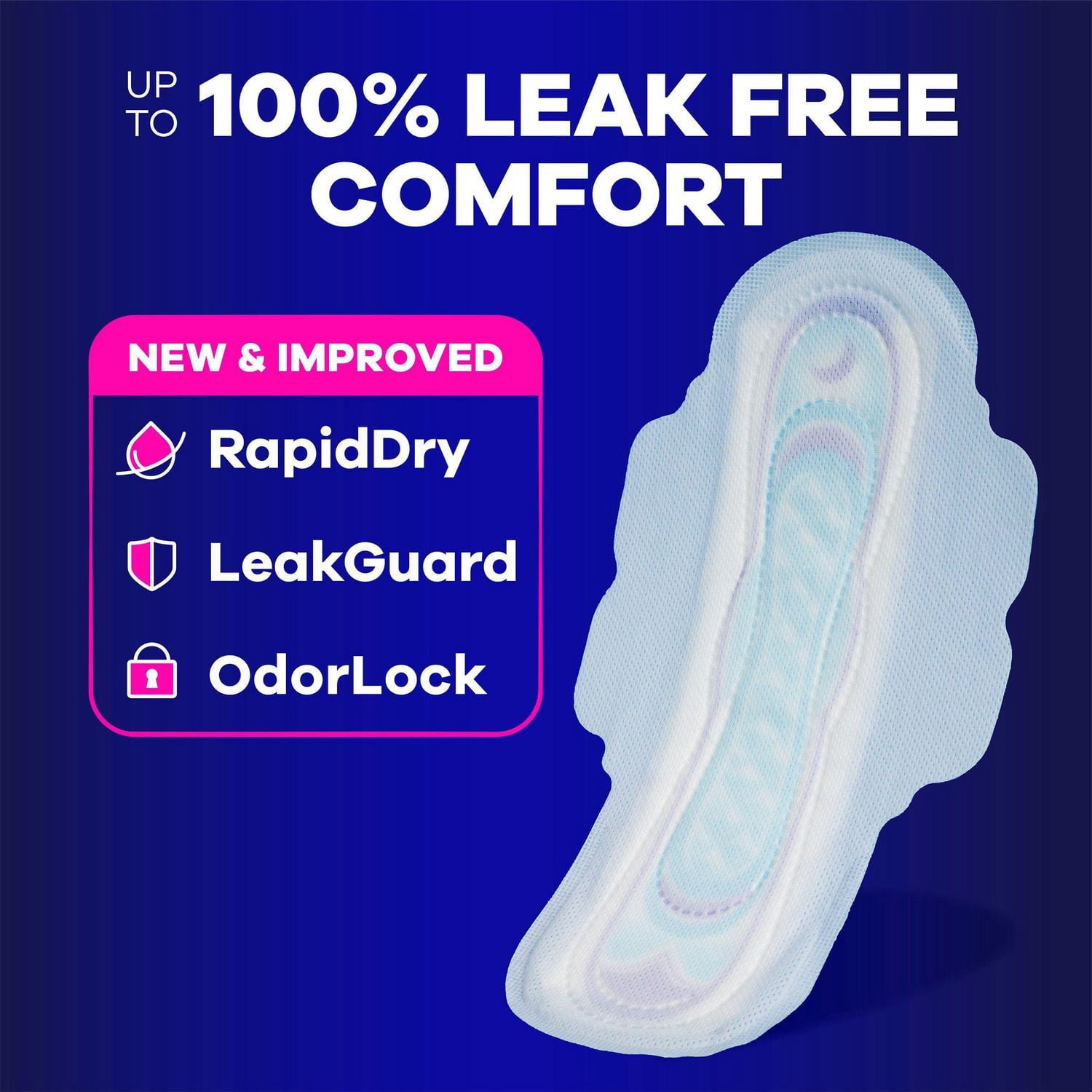 Always Serviettes de Nuit Ultra Minces avec Ailes Flexi, Taille 4, Nuit, Non Parfumées