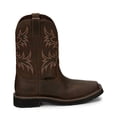 thumbnail image 2 of Justin Original Work Boots Men's Stampede Steel Toe Square Toe Work Boot, 2 of 7