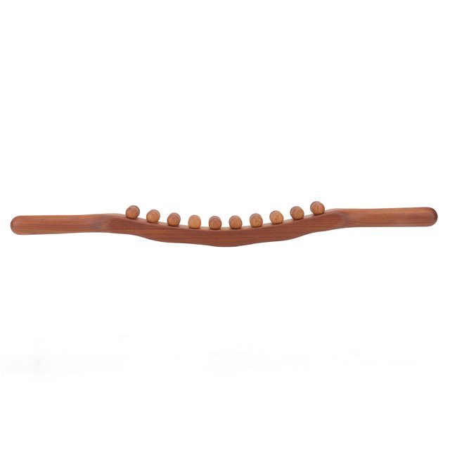 Guasha Massage Rod, 20 Beads Fatigue Relief Scraping Massage Stick Handheld For Salon For Legs