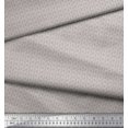 thumbnail image 3 of Soimoi Poly Georgette Fabric Duck Footprint Shirting Print Fabric by Yard 52 Inch Wide, 3 of 3