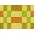 thumbnail image 1 of Ahgly Company Tapis d'Intérieur Lavables en Machine Rectangulaires Transitionnels Brun Caramel, 7' x 9', 1 of 7