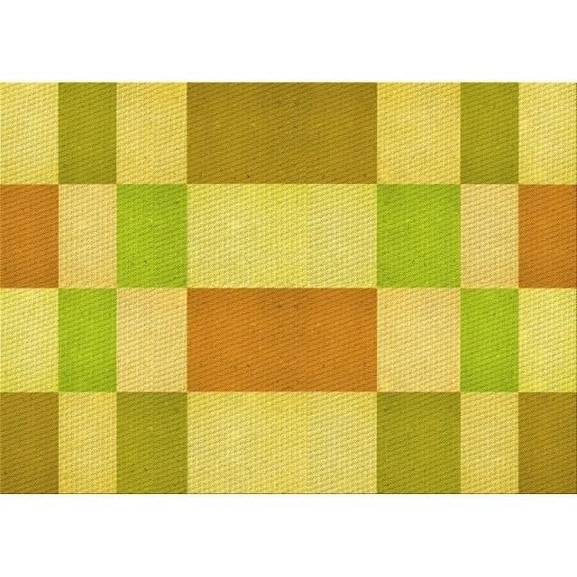 Ahgly Company Tapis d'Intérieur Lavables en Machine Rectangulaires Transitionnels Brun Caramel, 7' x 9'