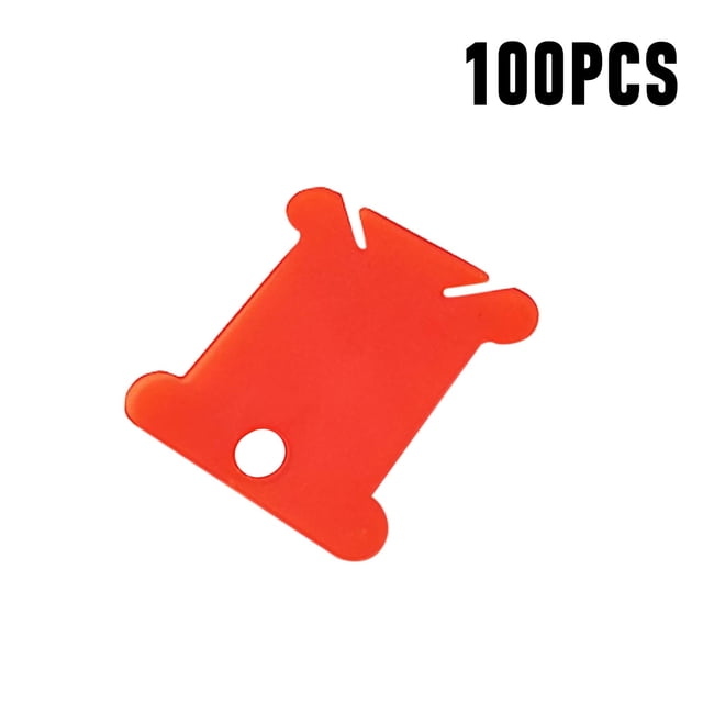 1/10/20/50/100 PCS Plastic Embroidery Bobbins, Thread Organizer, Durable, Labelable, Suitable for DIY Sewing/Embroidery, Practical Tool
