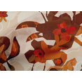 thumbnail image 5 of oneOone Cotton Cambric Orange Fabric Abstract Ink Texture Fabric For Sewing Printed Craft Fabric By The Yard 42 Inch Wide, 5 of 5