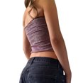 thumbnail image 4 of Gupgi Femmes Bohemia Tube Tops Bustier Wrap Poitrine Débardeurs Vacances Backless Bandeau Tops, 4 of 8