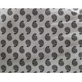 thumbnail image 5 of oneOone Georgette Viscose Black Fabric Block Craft Projects Decor Fabric Printed By The Yard 42 Inch Wide, 5 of 5