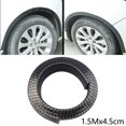 thumbnail image 2 of Protector Fender Flare Trim Arch Car Decor Eyebrow For Most Cars/trucks Universal Wheel 150cm*4.5cm Decoration, 2 of 11
