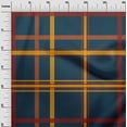 thumbnail image 2 of oneOone Cotton Poplin Fabric Madras Check Decor Fabric Printed BTY 56 Inch Wide, 2 of 4