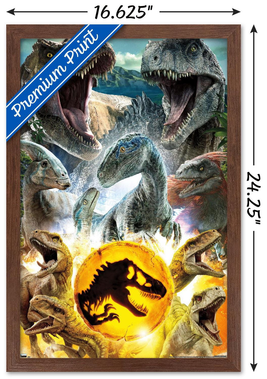 Jurassic World: Dominion - Group Wall Poster, 22.375" x 34"