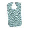 thumbnail image 3 of Esquirla Adult Bib for Eating Large Waterproof Clothing Protector for Senior Citizens blue, 3 of 8