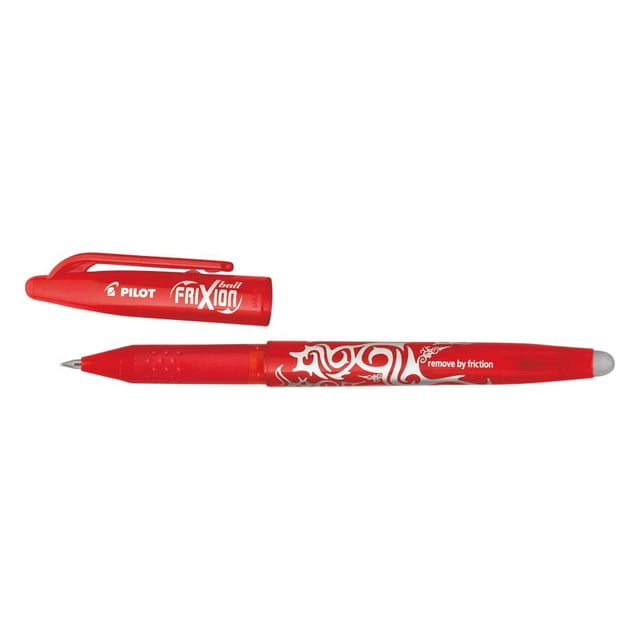 PILOT BL-FR7-RD FriXion Ball Erasable Gel Rollerball Pen Red - 1 Each