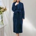 thumbnail image 2 of Robes For Women Long Cotton Cloth Robes For Women Plus Size Bathrobe Women'S Robes Women Robes Xxl, 2 of 4