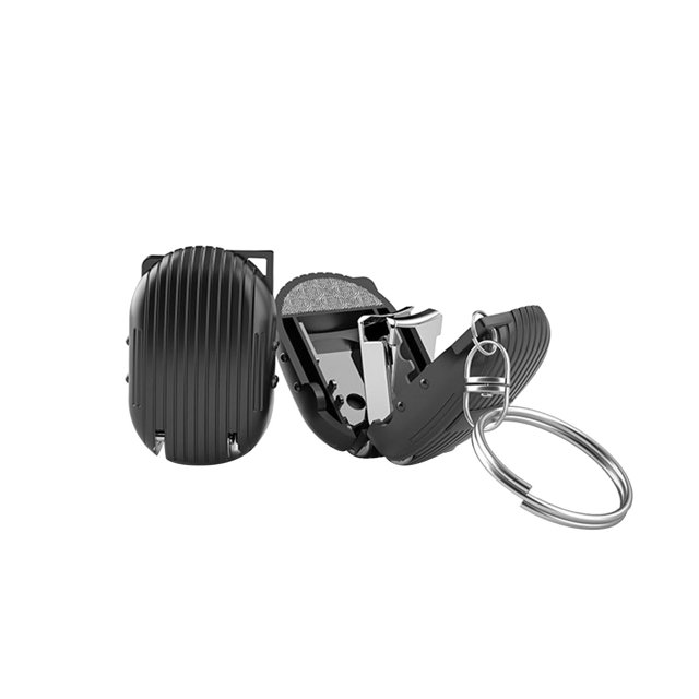 Yhmxh Folding Mini Nail Clippers Pack Portable Mini With Keychain Flip Over Nail Clippers