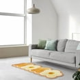 thumbnail image 4 of EGNMCR Bathroom Rugs, Rugs for Living Room, Area Rug, Bath Mat Flower Bedroom Bedside Blanket-living Room Coffee Table Blanket- Window Fully Covered With Blanket And Against-slip Carpet Floor Rugs, 4 of 6