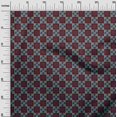 thumbnail image 2 of oneOone Viscose Jersey Fabric Geometric & Floral Block Print Sewing Fabric BTY 60 Inch Wide, 2 of 5