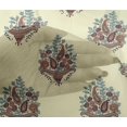 thumbnail image 4 of oneOone Viscose Chiffon Fabric Leaves|Floral & Paisley Block Print Fabric BTY 42 Inch Wide, 4 of 4
