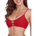 thumbnail image 3 of RELLECIGA Haut de Bikini Triangle à Bretelles pour Femmes, 3 of 7