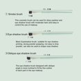 thumbnail image 4 of Fankiway Makeup Eye Eyeshadow Brush Brushes Cosmetic Set+Round Tube 5Pcs Makeup Brush Set Makeup Brushes Kit Set, 4 of 4