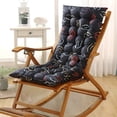 thumbnail image 2 of Sentmoon Sit Cushion Seat Cushion Winter Chair Cushion Thickened Double Sided Lunch Break Folding Chair Cushion Chair Cushion Recliner Cushion Rocking Chair Cushion Straps for All-Season Use, 2 of 9
