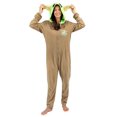 thumbnail image 2 of Star Wars The Mandalorian Grogu Hooded Union Suit-2XLarge, 2 of 6