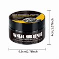 thumbnail image 3 of Cagogo under $5 Wheel Scratch Repair, Car Wheel Scratch Repair Polish 80g, Alloy Wheel Restoration Kit with Sponge, Automotive Rim Scratch Remover, High-Gloss Metal Polisher for Vehicle Rims, 3 of 6