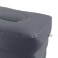 thumbnail image 4 of Coussin Repose-Pieds de Voyage, Coussin Durable Gonflable Jambe Pied Gris Foncé, 4 of 8