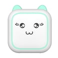 thumbnail image 3 of C25 Mini Pocket Printer 2-inch 58mm Thermal Printer with 200dpi Resolution, Includes 1 Thermal Paper Roll & 10 Adhesive Labels, Rechargeable Battery, Portable Design in Pink or Green, 3 of 6