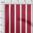 thumbnail image 2 of oneOone Polyester Spandex Red Fabric Stripes Fabric For Sewing Printed Craft Fabric By The Yard 56 Inch Wide, 2 of 4
