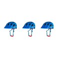 thumbnail image 4 of braveheart PC Womens Mountain Bike Helmet - Comfortable Lining And Adjustable Size Sweat Absorbing Cycling High Density Matte Blue 3Set, 4 of 6