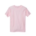 thumbnail image 3 of Hanes ComfortSoft T-Shirt à Col Rond en Jersey Coupe Décontractée pour Femmes, P, Rose Pâle, 3 of 5