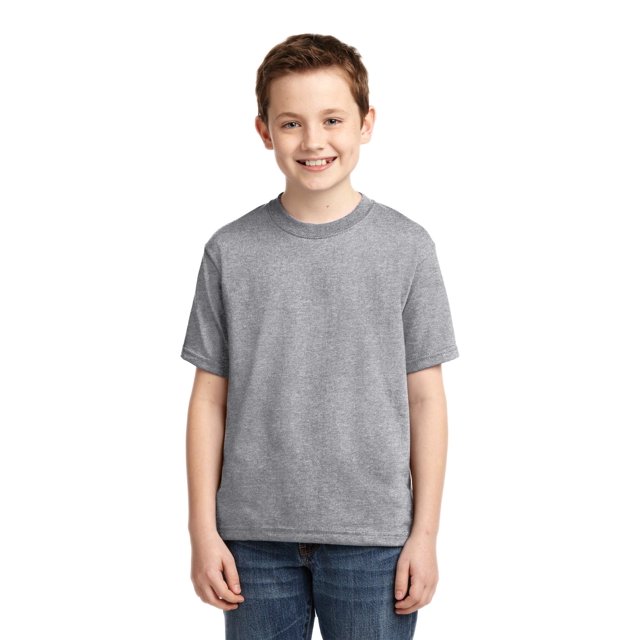 Jerzees T-Shirt à Manches Courtes 50/50 Coton/poly pour Garçons. 29B