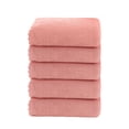 thumbnail image 4 of Serviette en Velours 5 Pcs Serviette de Visage Douce Absorbante Lavage du Visage Ah, 4 of 6