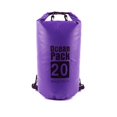 thumbnail image 1 of Waterproof Bags Multifunctional Outdoor Backpack Large-Capacity Equipment Foldable Kayak Rafting Bag Pool Beach Sports Purple 10L Single Shoulder, 1 of 9