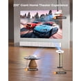 thumbnail image 2 of ELEPHAS Mini Projecteur pour iphone, Projecteur Portable avec Trépied, Projecteur Extérieur 1080P HD, Projecteur de Films Compatible avec Android/iOS/Windows/TV, 2 of 7