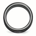 thumbnail image 2 of Edward Mirell Black Ti Concave Anodized Pink 8mm Band Size 6, 2 of 4