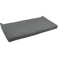 thumbnail image 4 of Coussin de Banc en Microsuède de 60 Po sur 19 Po - Gris, 4 of 4