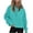 Blue 1, variant on EQWLJWE Winter Clothes Clearance Half Zip Cropped Finger Hole Sweatshirts 1/4 Zip Up Pullover Sweatshirts Winter Clothes 2023 Outfits Sweater Halloween Clearance Clothes Tops for Women 2023
