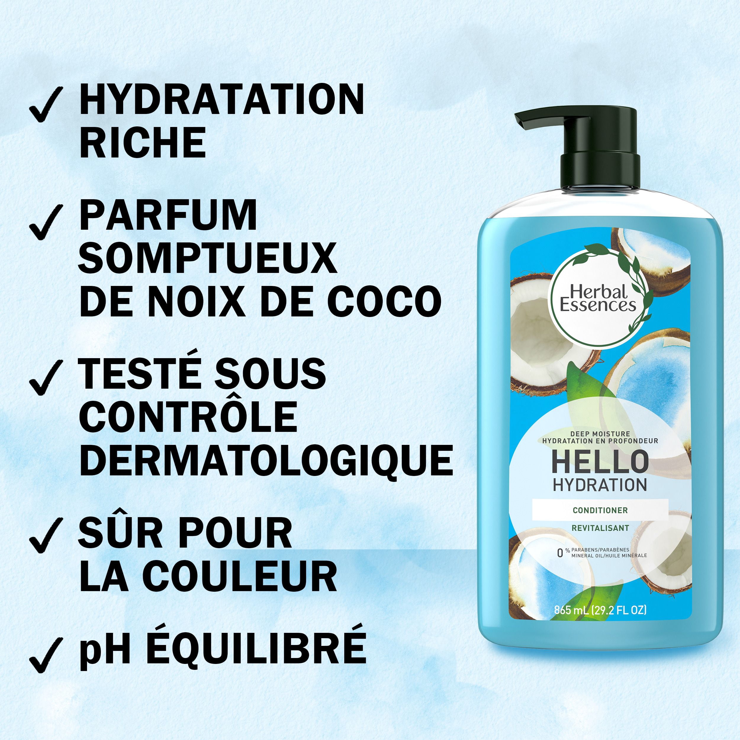 Herbal Essences Hello Hydration Revitalisant Hydratation en Profondeur pour les Cheveux