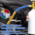 thumbnail image 4 of SNNROO Tuyau de Recharge de Réfrigérant Tuyau de Recharge de Réfrigérant en Métal avec Manomètre à Filetage 1/2 Acme Tuyau de Recharge Robuste pour Climatiseur de Voiture pour Maison Climatiseur de Voiture, 4 of 9