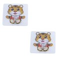 thumbnail image 1 of bedienty Wall Mounted Toothbrushes Holder Waterproof Brush Hanger Toothpaste Shaver Storage Bracket Space Saving Bathroom Type 5 2Set, 1 of 6