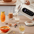 thumbnail image 4 of Electric Soy Milk Wall Breaking Machine 10-Leaf Blade Machine Juicer Blender Mixer Soybean Milk Maker US Plug, 4 of 7