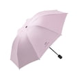 thumbnail image 1 of Automatic Three Fold Eight Umbrella with Glue for Sun Protection and Protection. Folding Sun Umbrella and Umbrella, 1 of 2