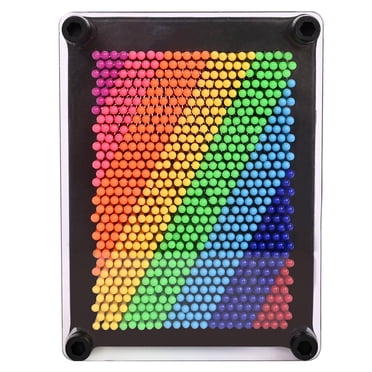 Toymendous Rainbow Pin Art - 3D Pin Board for Kids