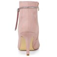 thumbnail image 4 of Unique Bargains Women's Rhinestone Pointed Toe Stiletto Heel Ankle Boot, 4 of 7