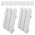 thumbnail image 3 of Miangastore Garden Border Fence Plastic 10Set 7.9X6.7X0.8In Small Pointed Pattern, 3 of 8