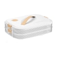 thumbnail image 1 of XZNGL Household Dumpling Box Kitchen Refrigerator Freezer Chronograph Multi-Layer Transparent Food-Grade Ravioli Dumpling Vegetables Etc Storage Preservation Box, 1 of 1