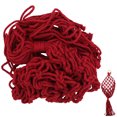 thumbnail image 3 of 4Pack Woven Wall Hanging Basket Macrame Style Dark Red Cotton Rope For Home Kitchen Storage And Organizing, 3 of 8
